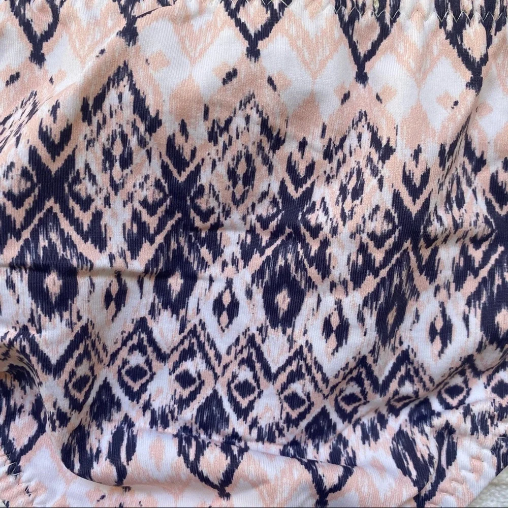 Eberjey Rumba Eva Printed bottom pink blue Large NWT